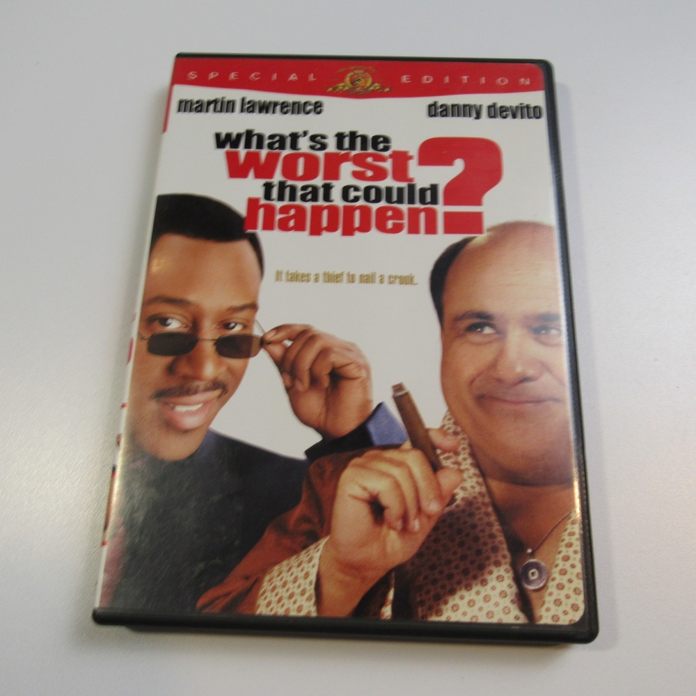 Whats The Worst‎ That Could Happen DVD Movie Comedy Martin Lawrence DeVito